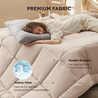 Bedsure® Comforter-Solid-300gsm Comforter