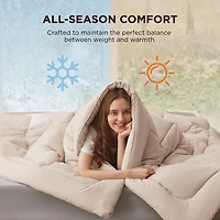 Bedsure® Comforter-Solid-300gsm Comforter