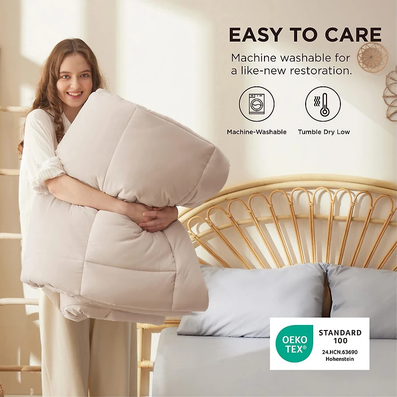 Bedsure® Comforter-Solid-300gsm Comforter