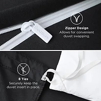 Bedsure® Solid Duvet Cover Set
