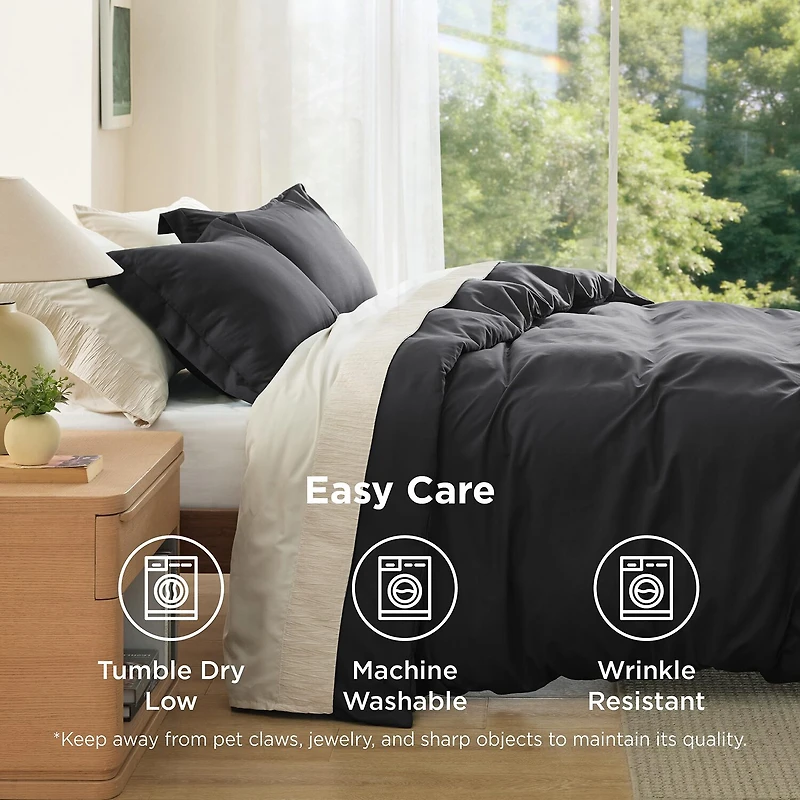 Bedsure® Solid Duvet Cover Set