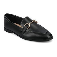 Journee Collection Mizza Womens Square Closed Toe Loafers