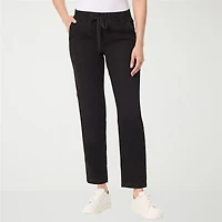 Gloria Vanderbilt Womens Anya Straight Leg Knit Denim