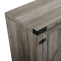 Modern Farmhouse Barndoor 70" TV Stand