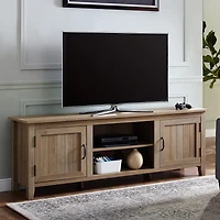Modern Farmhouse 70" Wood TV Stand