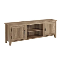Modern Farmhouse 70" Wood TV Stand