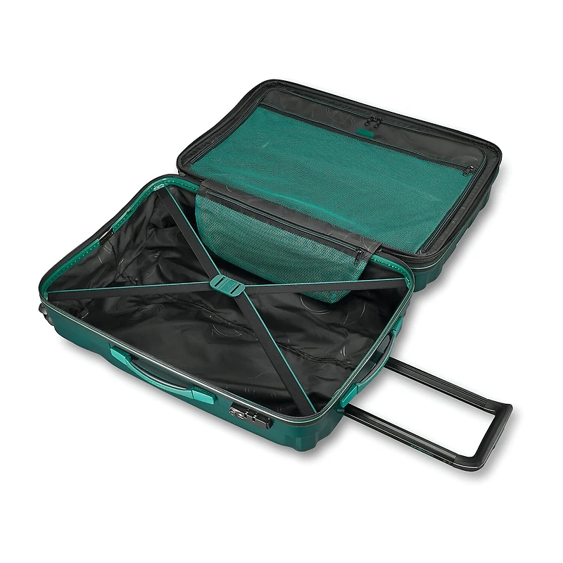 Samsonite Swerv Dlx 24 Inch Hardside Expandable Checked Spinner Luggage