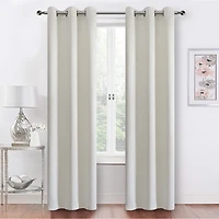 Regal Home Chicago Grommet Top Energy Saving Blackout Set of 2 Curtain Panel