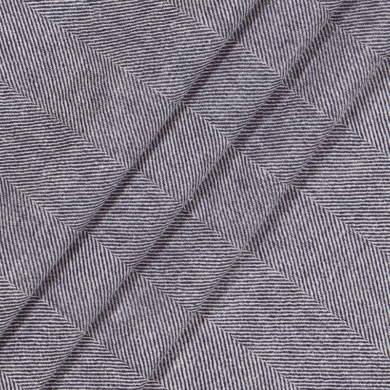 Fieldcrest Luxury Cotton-Linen Herringbone Table Runner