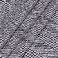 Fieldcrest Luxury Cotton-Linen Herringbone Table Runner