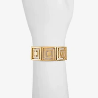 Liz Claiborne Womens Square Stretch Bracelet