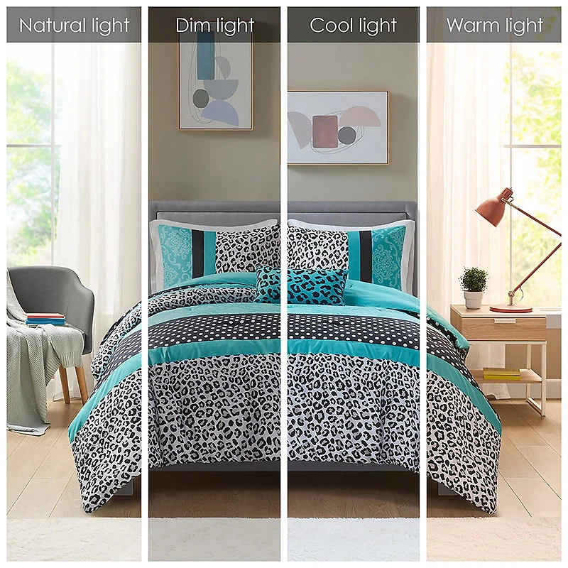 Intelligent Design Camille Comforter Set with decorative pillow