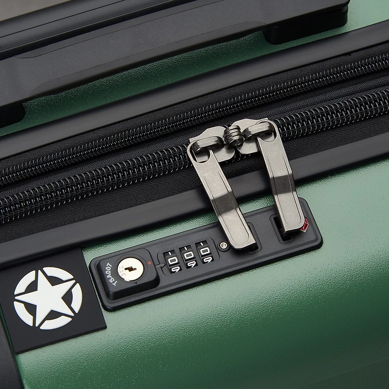 Jeep 20 Inch Hardside Expandable Carry-On Spinner Luggage