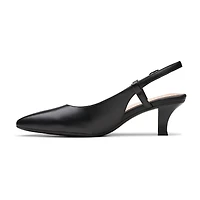 Clarks Kepley Lane Womens Pointed Closed Toe Kitten Heel Pumps