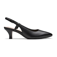 Clarks Kepley Lane Womens Pointed Closed Toe Kitten Heel Pumps