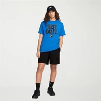Nike Just Do It Mens Crew Neck Short Sleeve Athletic Fit Graphic T-Shirt