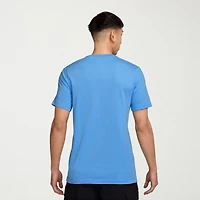 Nike Mens Crew Neck Short Sleeve Regular Fit Graphic T-Shirt