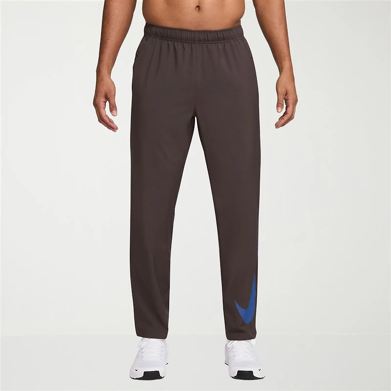 Nike Form Mens Quick Dry Straight Mid Rise Regular Fit Track Pant