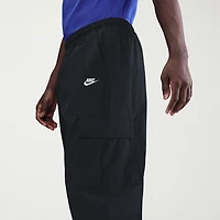 Nike Mens Cuffed Mid Rise Relaxed Fit Active Cargo Pant