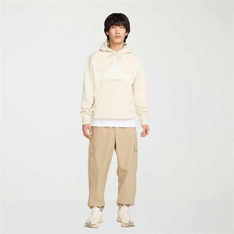 Nike Mens Cuffed Mid Rise Relaxed Fit Active Cargo Pant