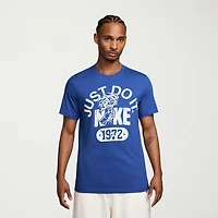 Nike Just Do It Mens Crew Neck Short Sleeve Regular Fit Graphic T-Shirt
