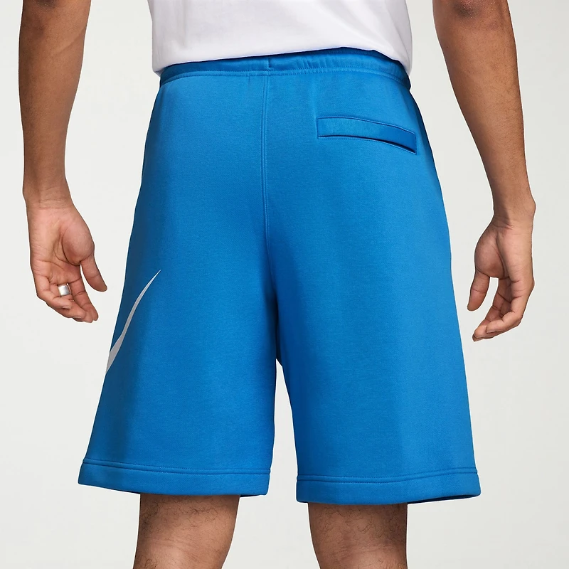 Nike Fleece Mens 11" Mid Rise Workout Shorts