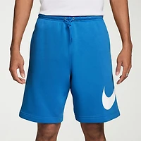 Nike Fleece Mens 11" Mid Rise Workout Shorts