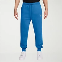 Nike Mens Cuffed Mid Rise Regular Fit Fleece Active Jogger Pant