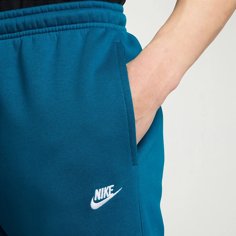 Nike Fleece Mens Cuffed Mid Rise Regular Fit Active Cargo Pant