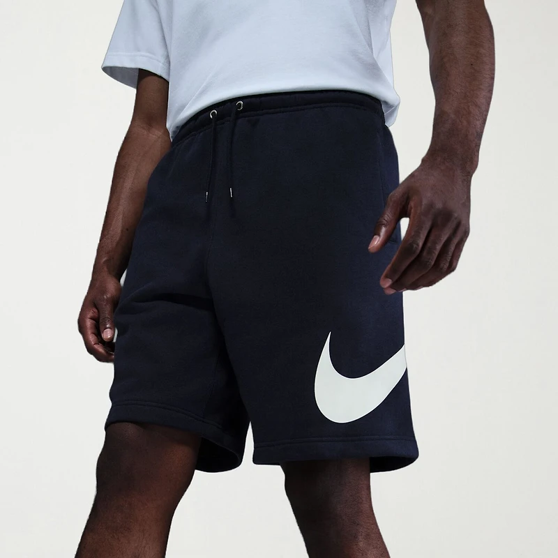 Nike Club Fleece Mens Mid Rise 11" Basketball Short