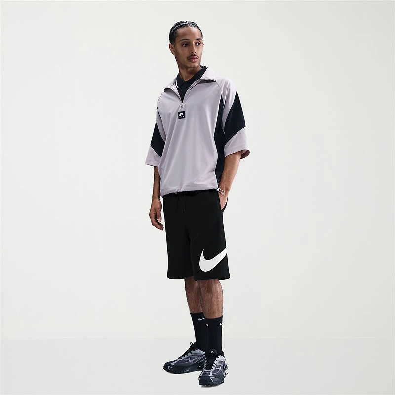 Nike Club Fleece Mens Mid Rise 11" Basketball Short