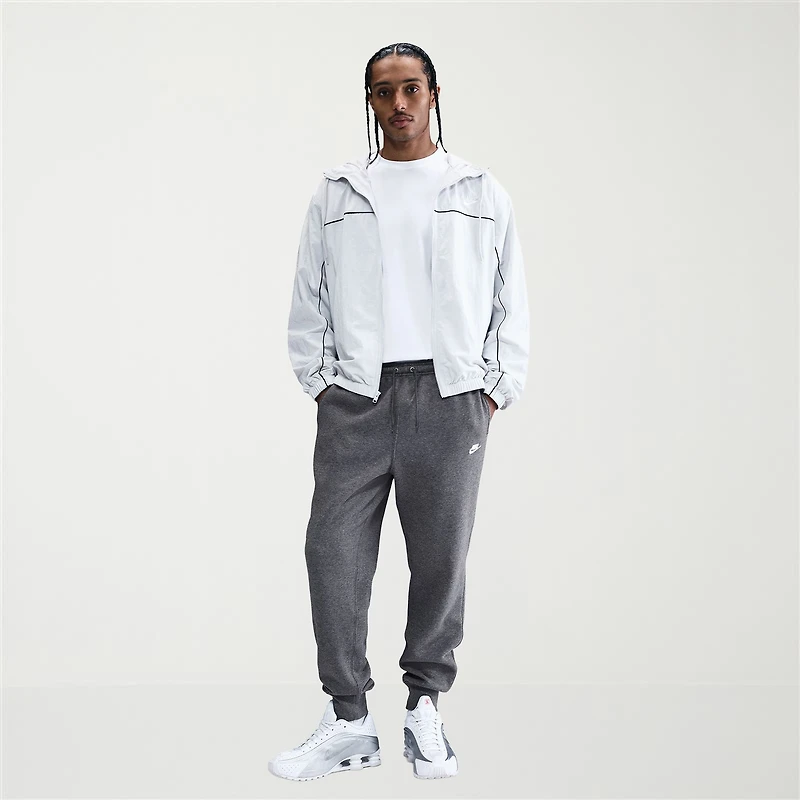 Nike Mens Cuffed Mid Rise Regular Fit Fleece Active Jogger Pant