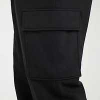 Nike Fleece Mens Cuffed Mid Rise Regular Fit Active Cargo Pant