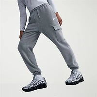 Nike Fleece Mens Cuffed Mid Rise Regular Fit Active Cargo Pant