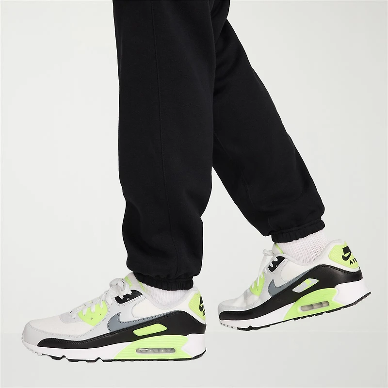 Nike Fleece Mens Cuffed Mid Rise Regular Fit Active Cargo Pant