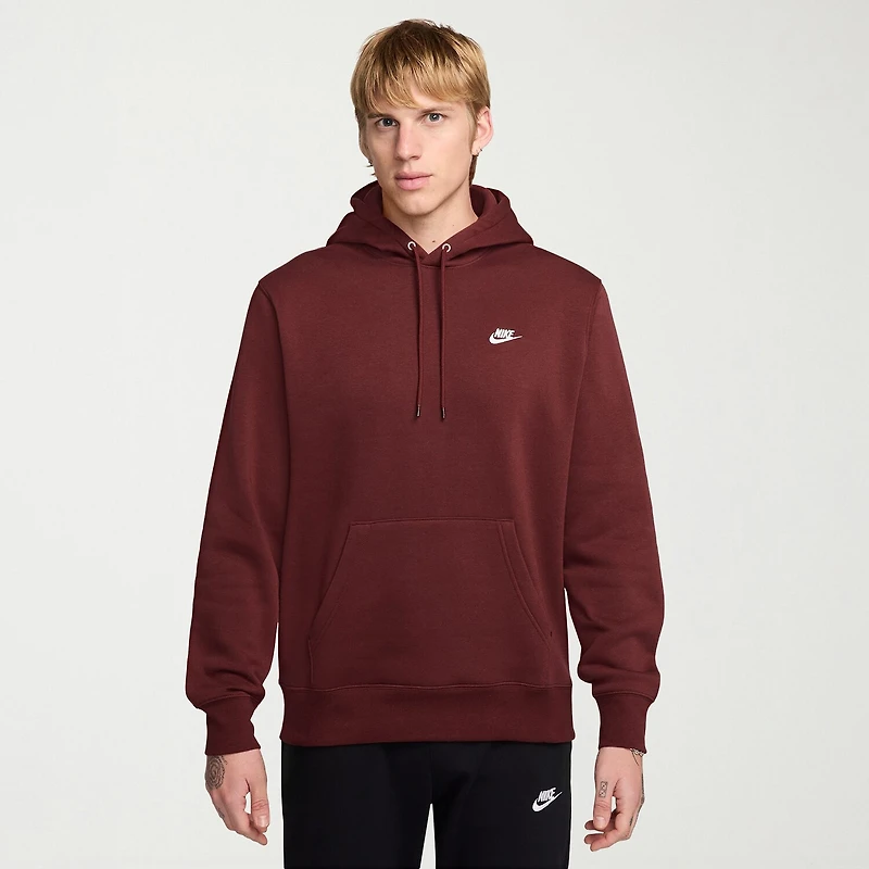Nike Club Mens Long Sleeve Fleece Active Hoodie