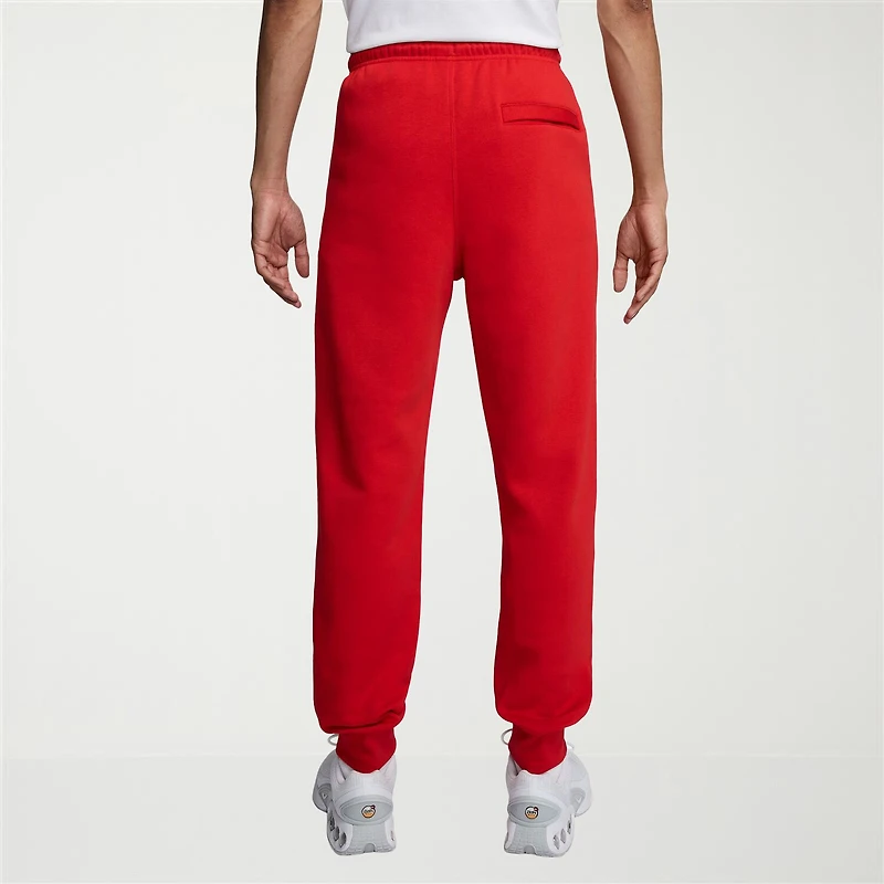 Nike Mens Cuffed Mid Rise Regular Fit Fleece Active Jogger Pant