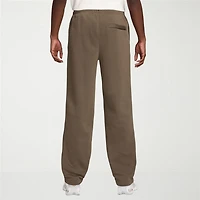 Nike Fleece Mens Straight Mid Rise Regular Fit Workout Pant