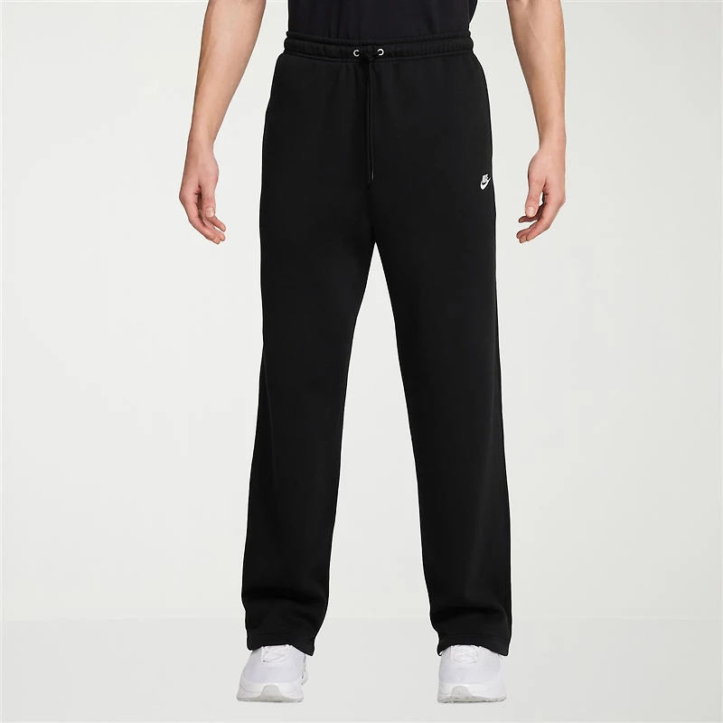 Nike Mens Cuffed Mid Rise Regular Fit Fleece Sweatpant