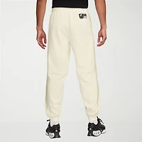 Nike Mens Cuffed Mid Rise Regular Fit Fleece Active Jogger Pant
