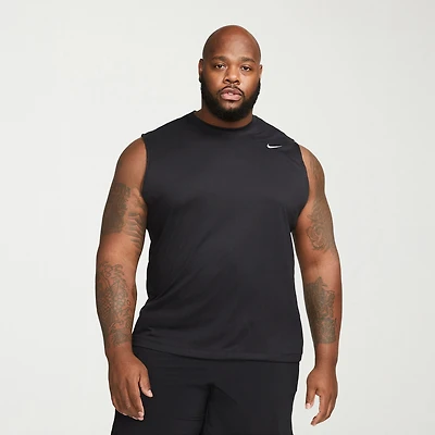 Nike Mens Crew Neck Sleeveless Big and Tall Muscle T-Shirt