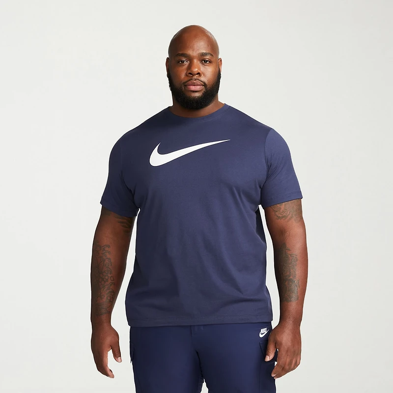 Nike Mens Crew Neck Short Sleeve Regular Fit Big and Tall Graphic T-Shirt