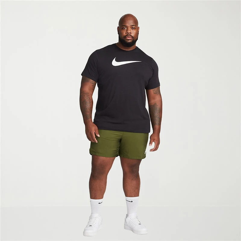 Nike Mens Crew Neck Short Sleeve Regular Fit Big and Tall Graphic T-Shirt