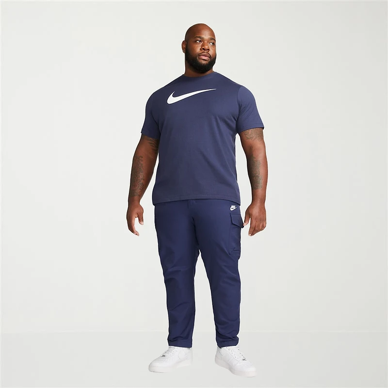 Nike Mens Crew Neck Short Sleeve Regular Fit Big and Tall Graphic T-Shirt