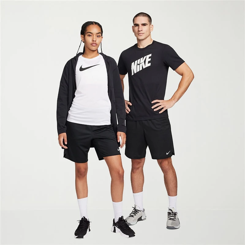 Nike Totality Mens 9" Mid Rise Big and Tall Quick Dry Workout Shorts