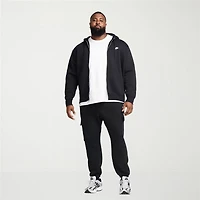 Nike Mens Long Sleeve Fleece Zipper Active Big and Tall Hoodie