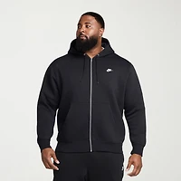 Nike Mens Long Sleeve Fleece Zipper Active Big and Tall Hoodie