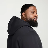 Nike Mens Long Sleeve Fleece Zipper Active Big and Tall Hoodie