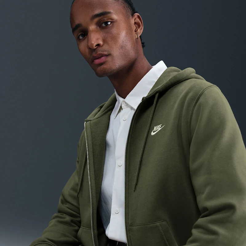 Nike Mens Long Sleeve Zipper Active Big and Tall Hoodie