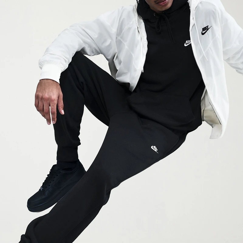 Nike Mens Cuffed Mid Rise Regular Fit Big and Tall Fleece Active Jogger Pant